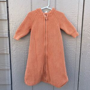 Goumi 100% organic Cotton Knit Baby infant Wearable Blanket size M 18-21 lb